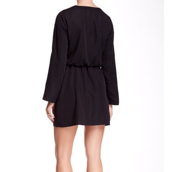 Max Studio Drawstring Shirt Dress - Picture 3 of 4